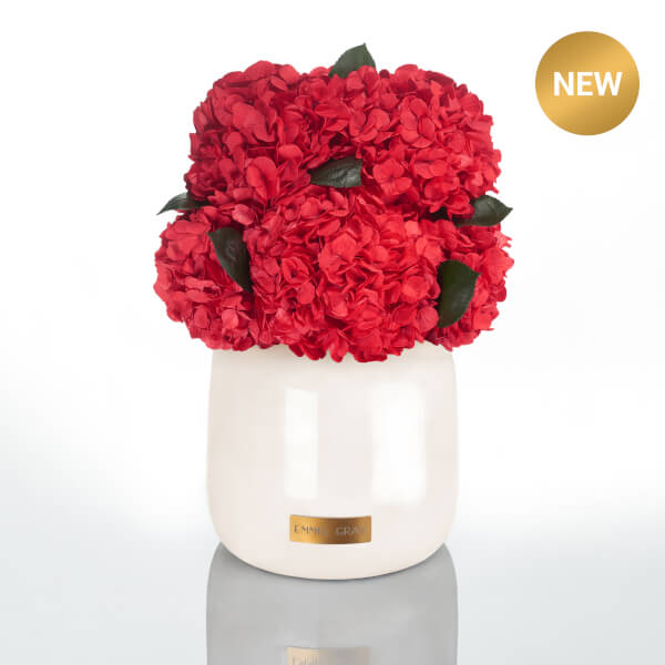 Premium Metallic Signature Hydrangea Infinity | Vibrant Red | L